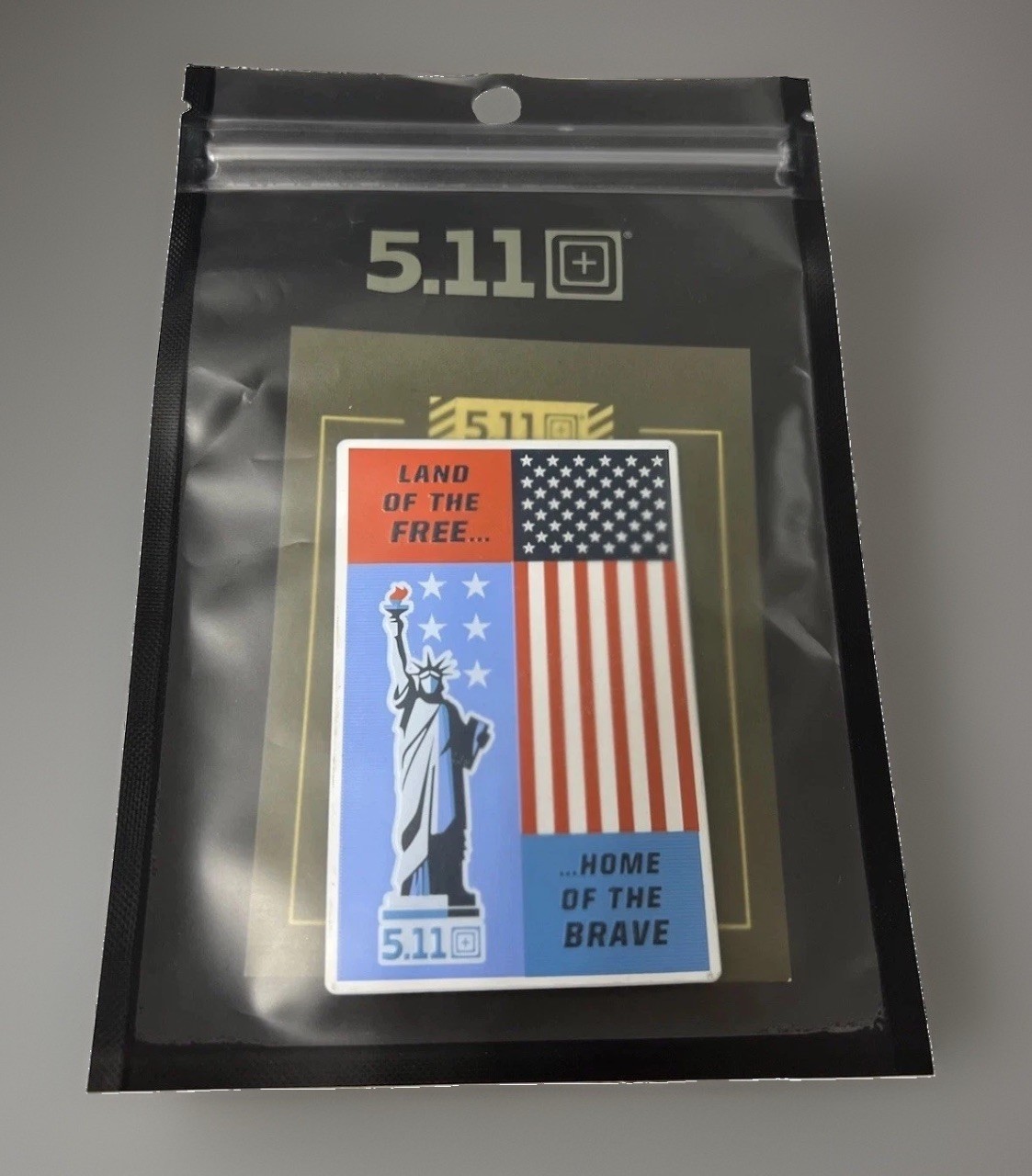 5.11 Tactical Patch of the Month July 2025 Home of the Brave - Style # 6890235