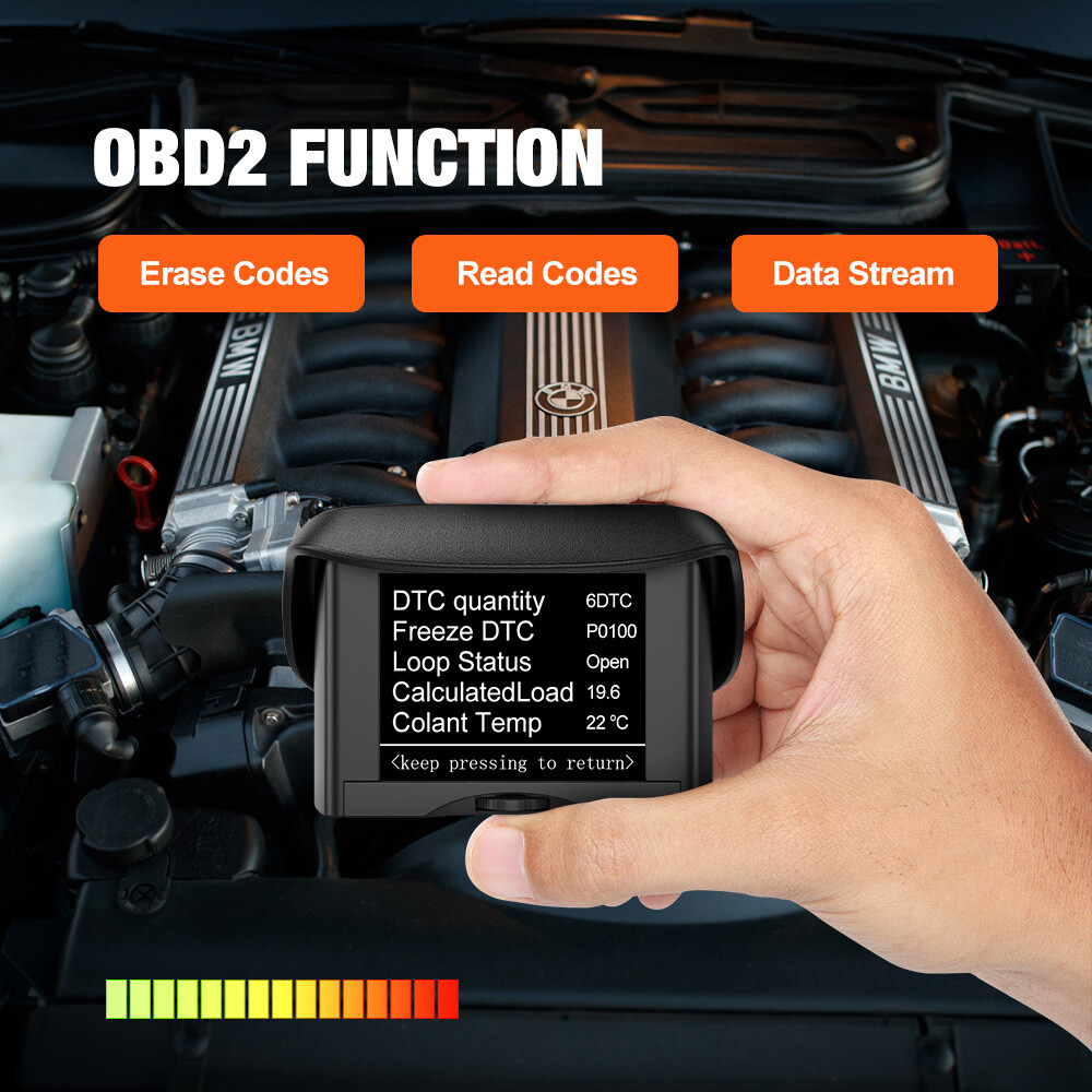 ANCEL A202 Car Computer Display Speed Fuel Consumption Temperature Gauge Battery