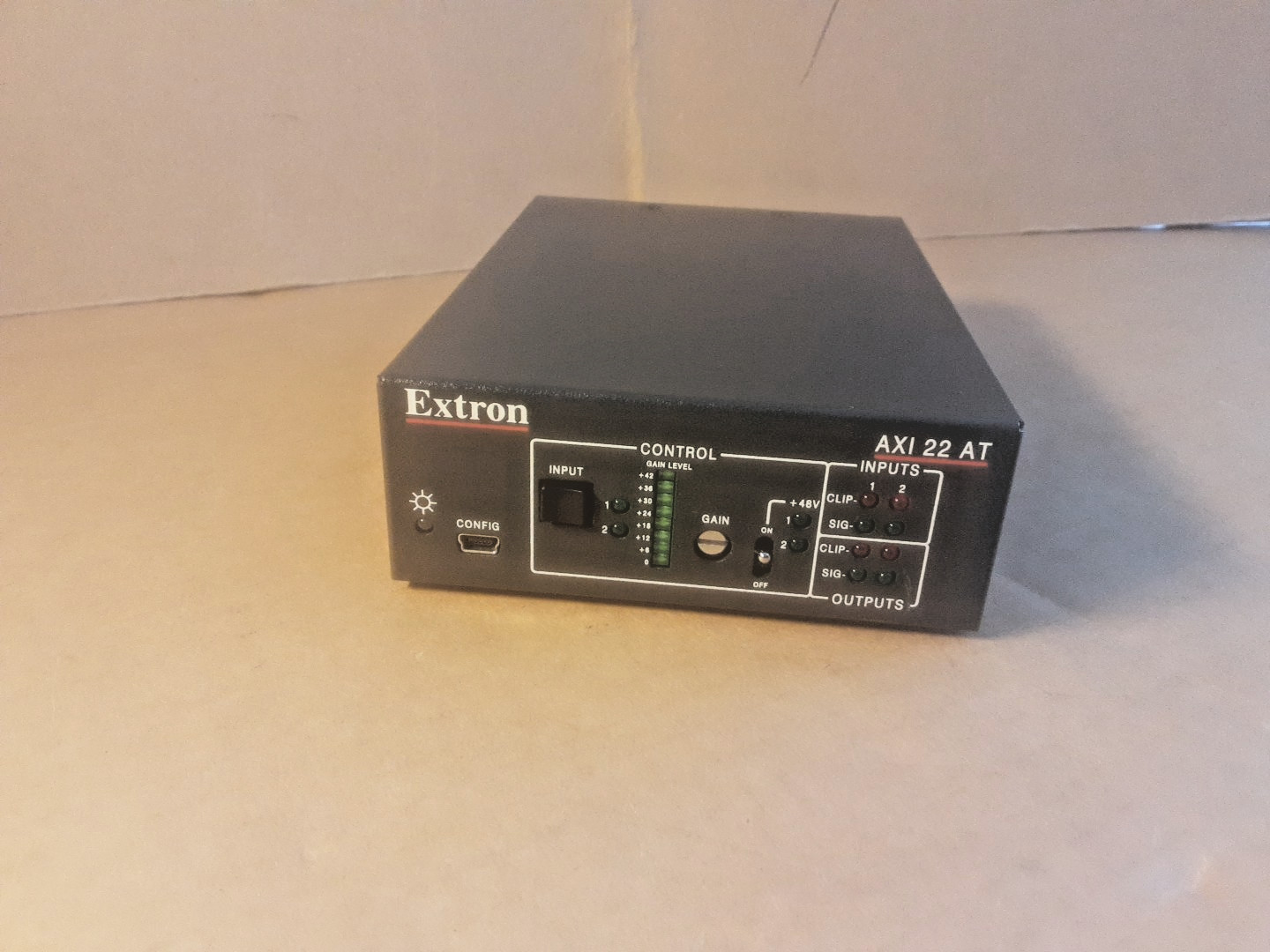Extron AXI 22 AT, I/O DANTE INTERFACE 1824 AUDIO INTERFACE