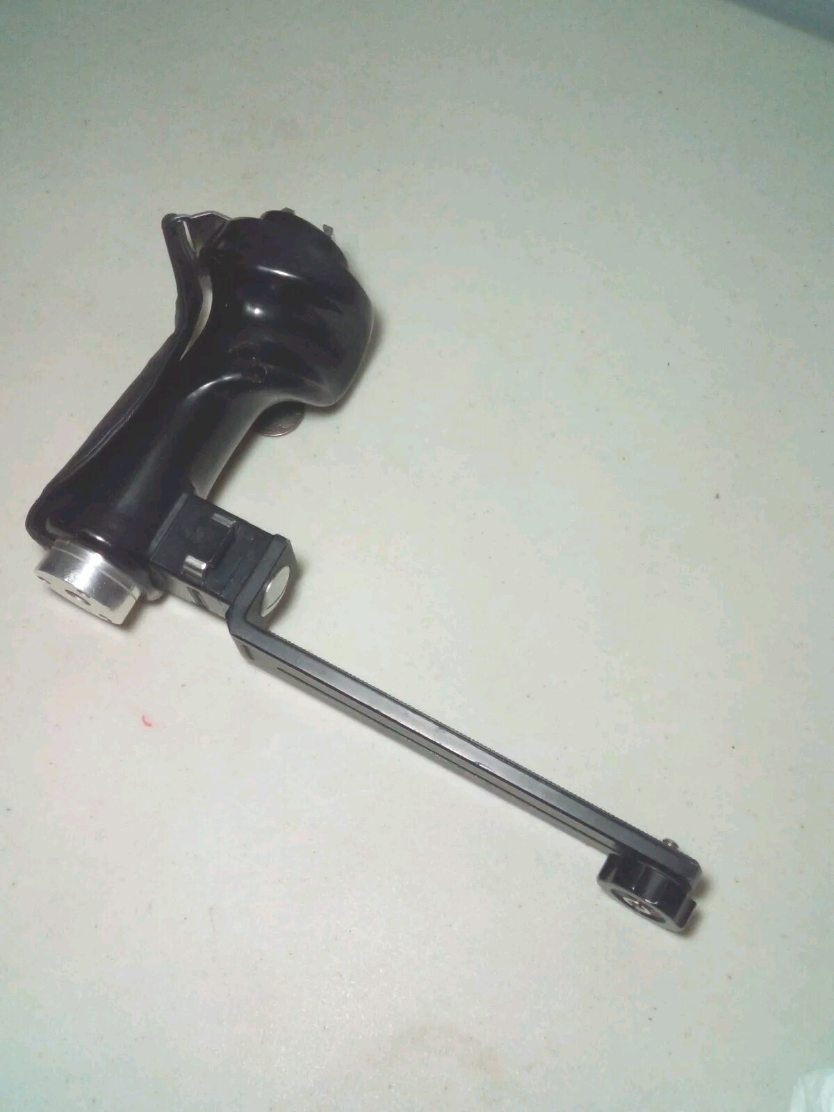 Vivitar Quick Release Pistol Grip With Mount Vintage Black Leather Strap Rare C1
