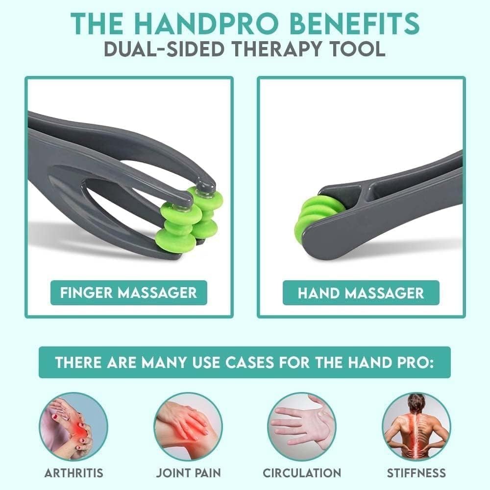 COZLOW Finger Massager - Dual-Sided Hand Roller for Arthritis & Stress Relief