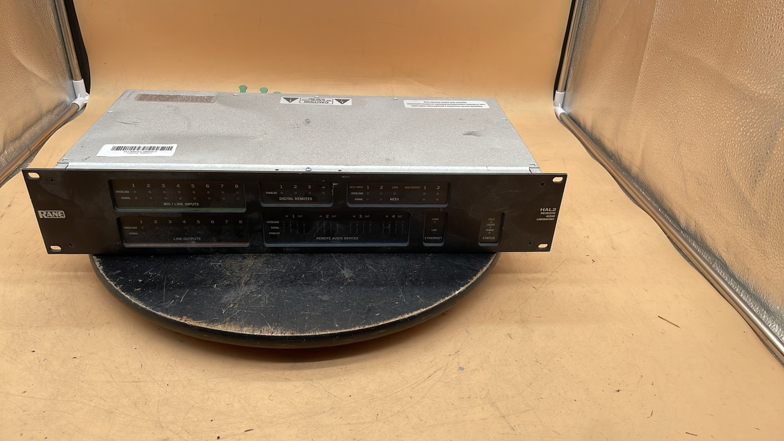 Rane HAL2 Audio Device DSP Digital Signal Processor Commercial Audio Controller