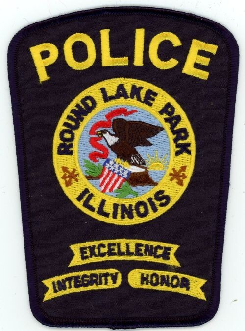ILLINOIS IL ROUND LAKE PARK POLICE NICE SHOULDER PATCH SHERIFF