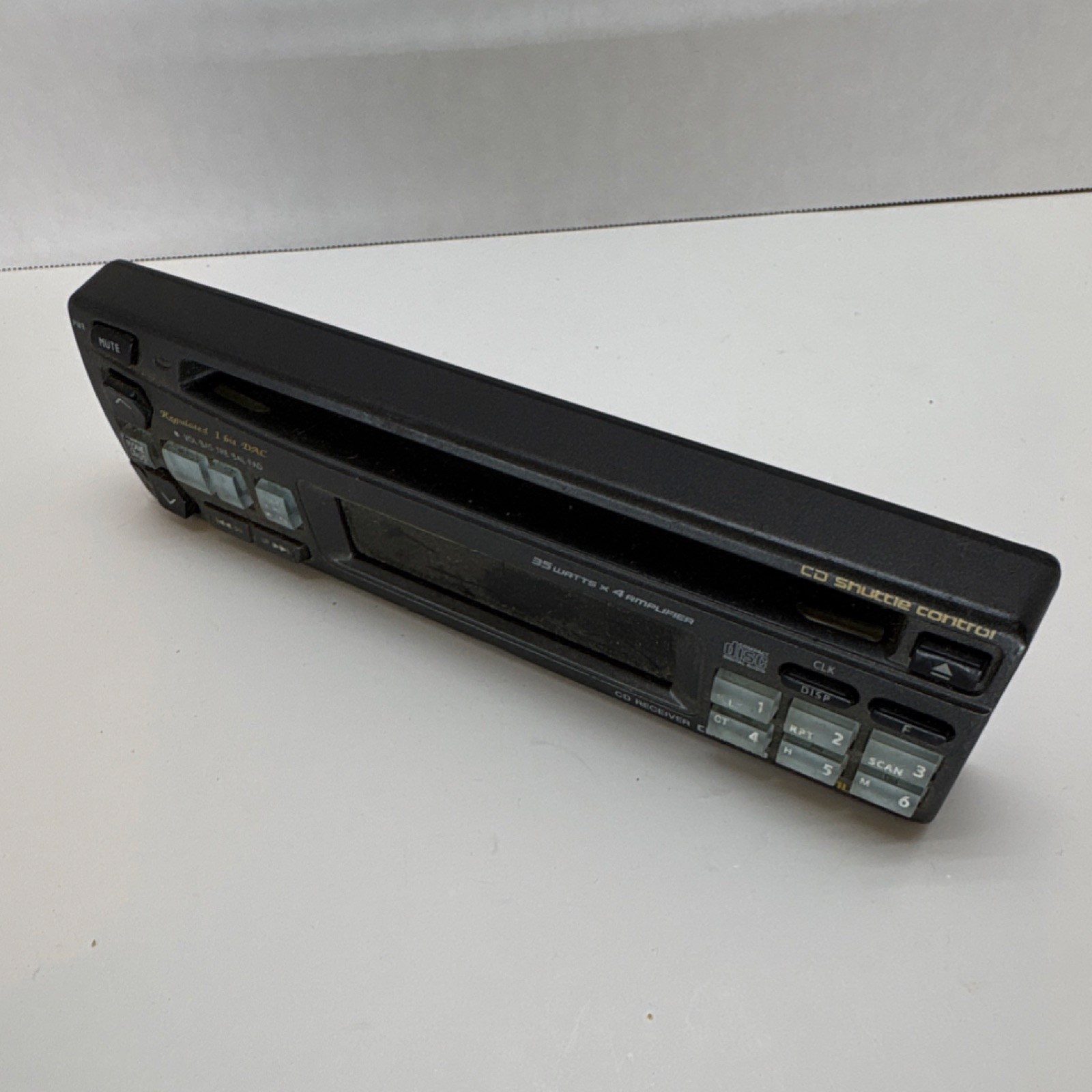Alpine CDM-7833 CD Receiver Replacement Faceplate, Untested