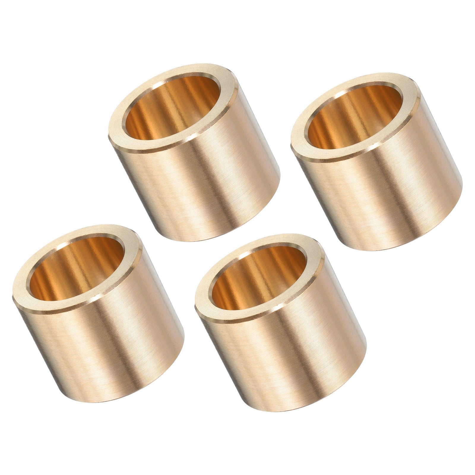 4 Pcs 5/8" Bore x 7/8" OD x 3/4" Length Sleeve Bearings INDUSTRIAL Brass Bushing
