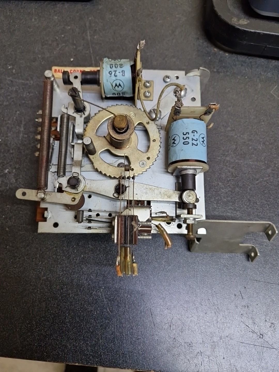 William's STRAIGHT FLUSH EM Pinball Machine BALL COUNT UNIT
