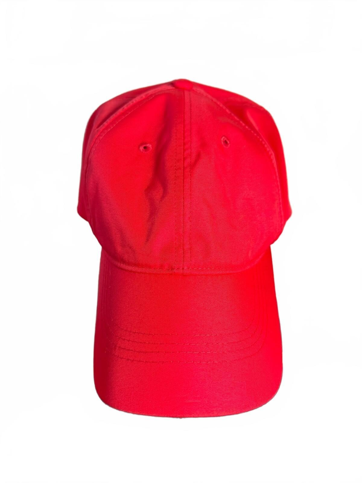 Nike Red Classic Baseball Cap with Adjustable Strap