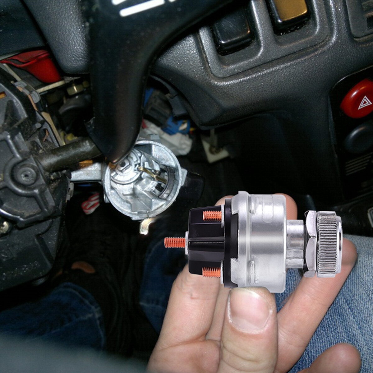 Universal Ignition Key Starter Switch With 2 Keys For Car Truck Tractor Trailer