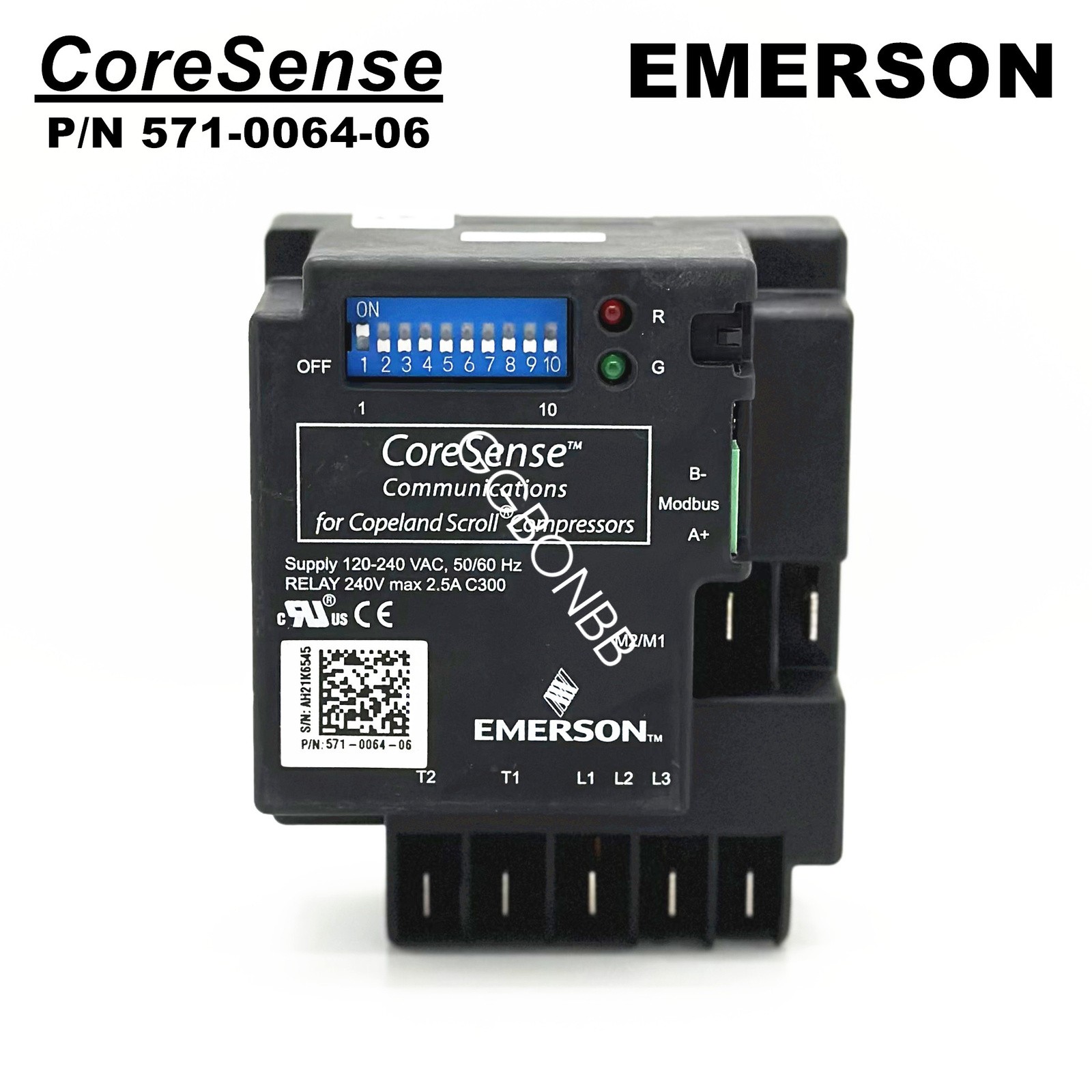 NEW P/N 571-0064-06 Emerson CORESENSE Compressor Protector Protection Module
