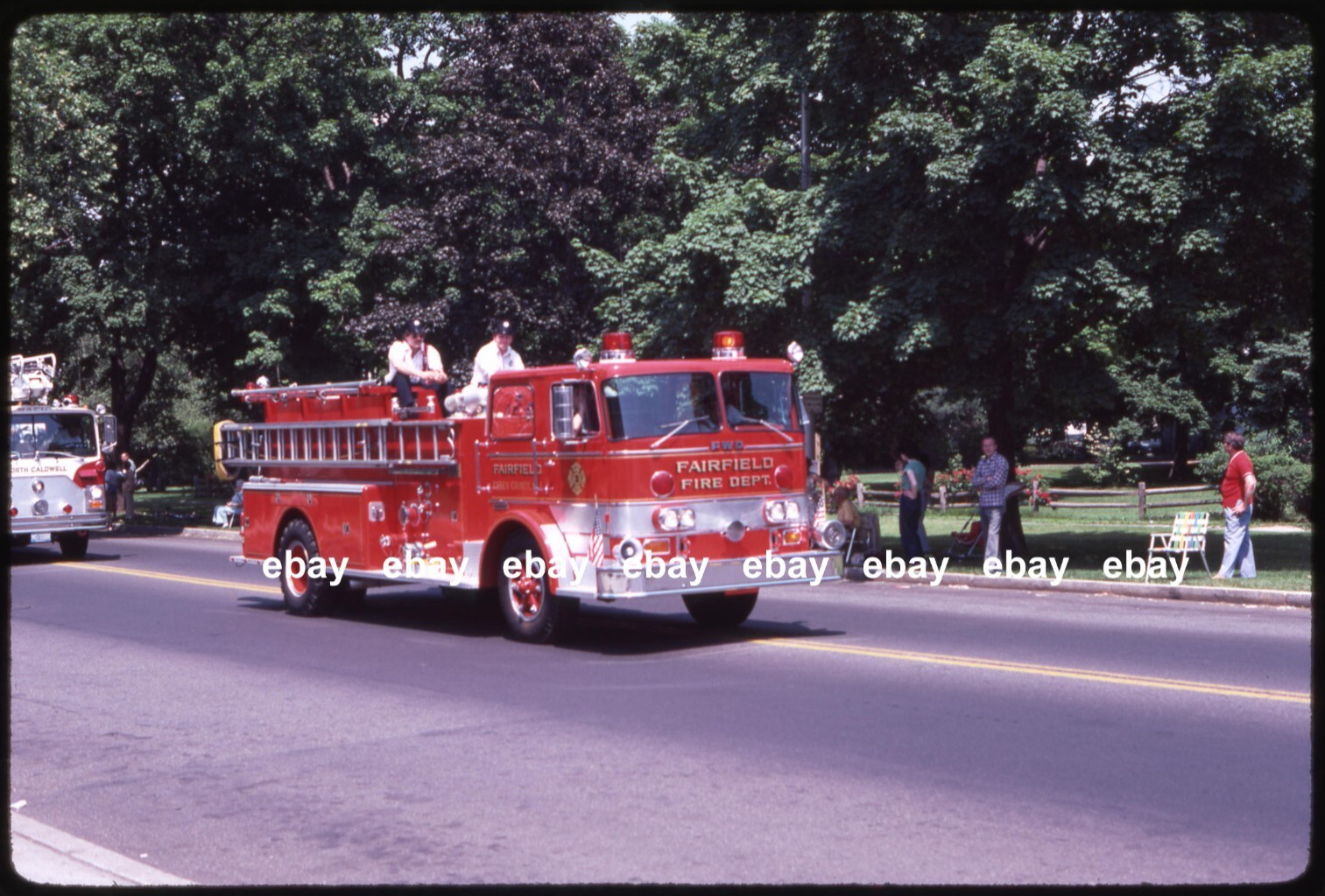 Fairfield NJ 1970 FWD pumper Fire Apparatus Slide