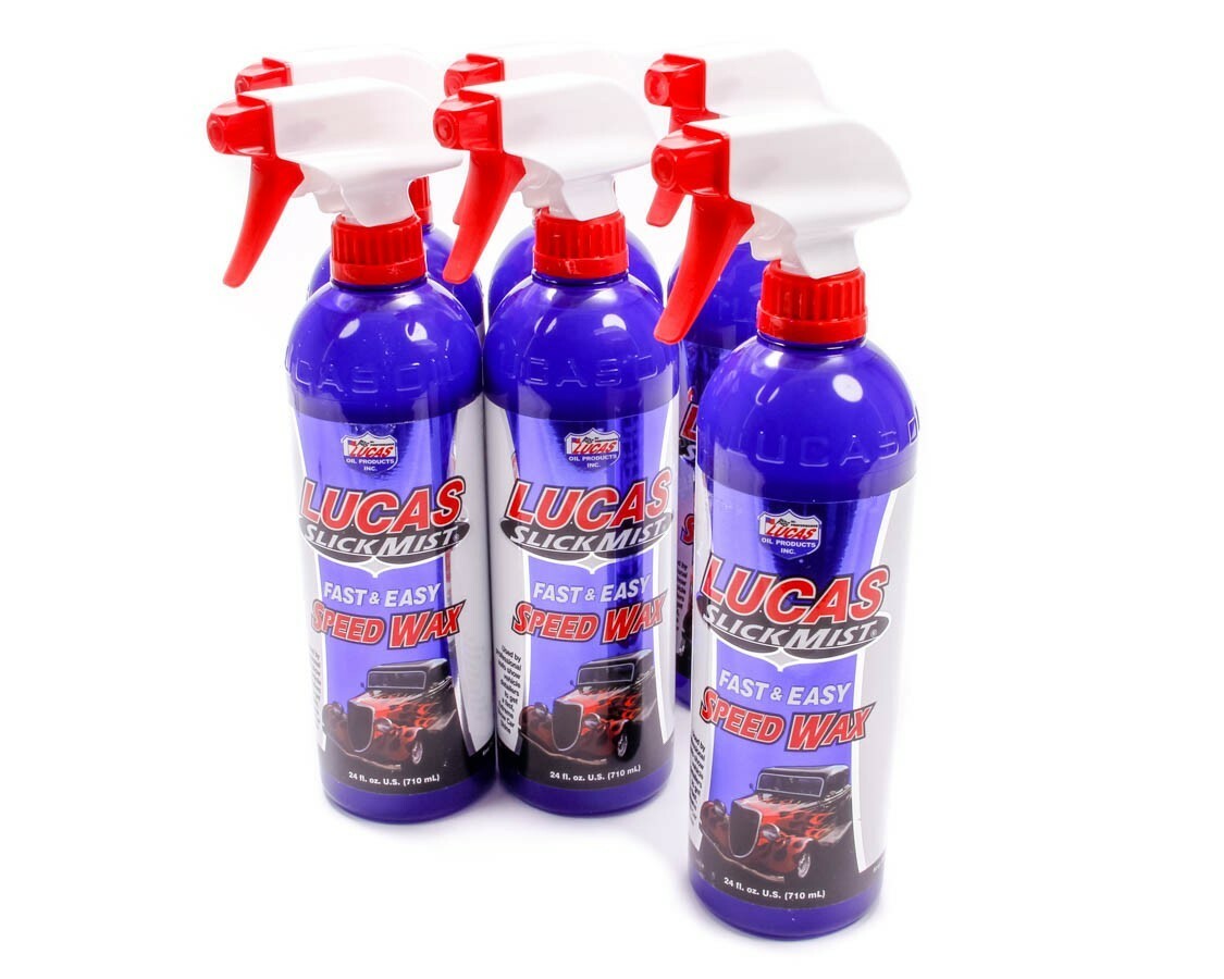 Slick Mist Speed Wax Case 6x24oz LUCAS OIL 10160-6