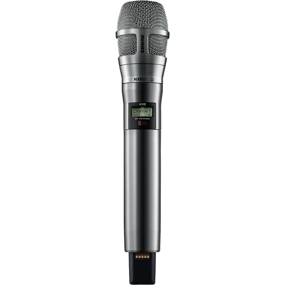 Shure ADX28CN Digital HH Wireless Mic Transmitter Band G57 Nickel Refurbished