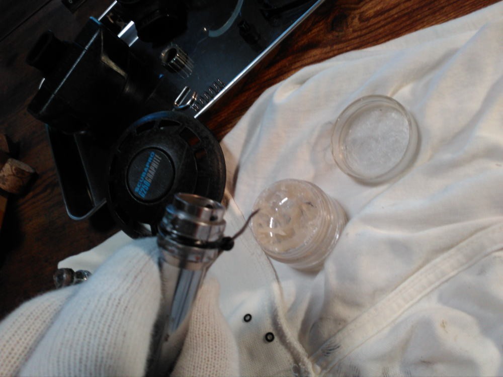 Scubapro G250 GRAPHITE Second-Stage. Pressure checked; no air leaks