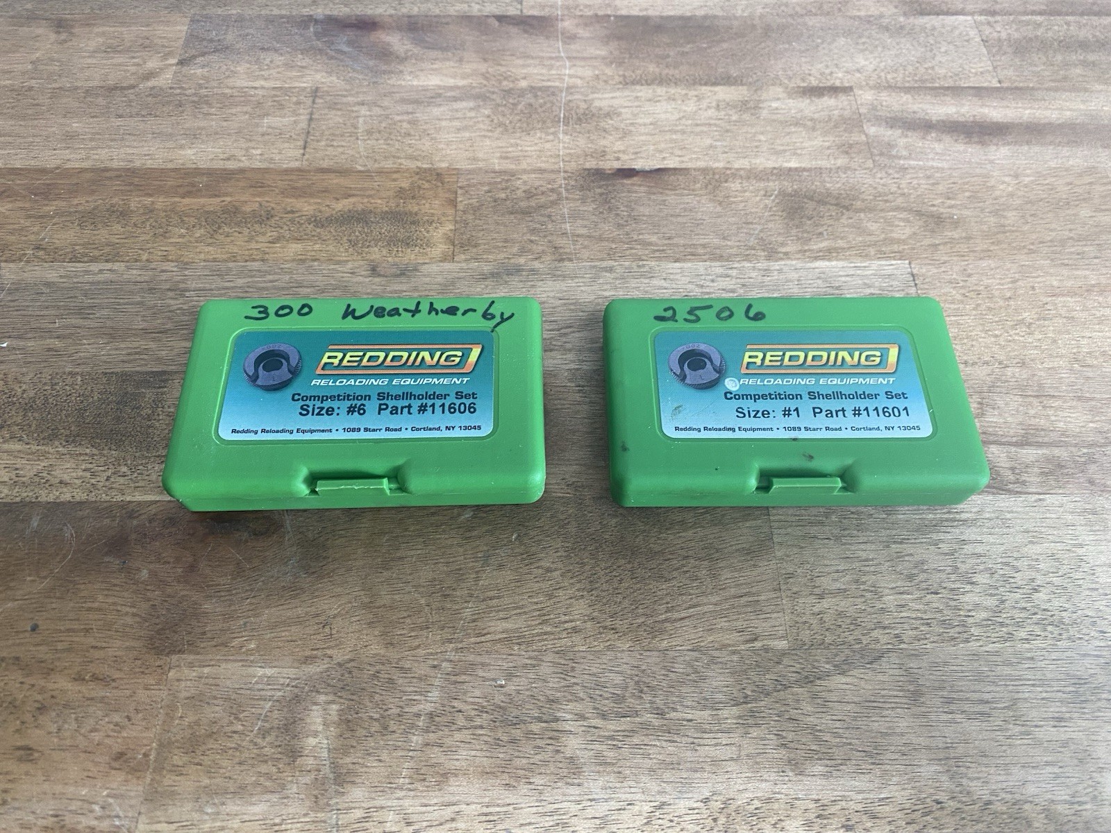 Redding #1 -#6 Competition Shellholder Set