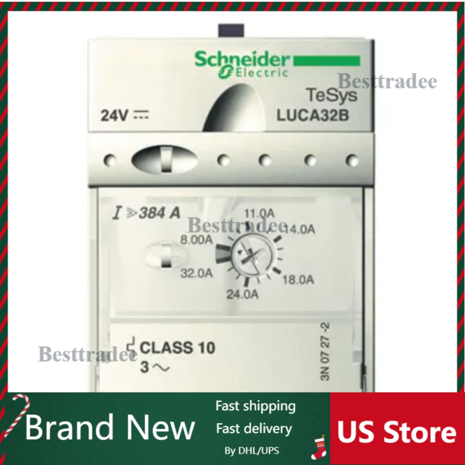 NEW Schneider Electric LUCA32B 8-32A 3P 240V~ Standard Motor Control Unit