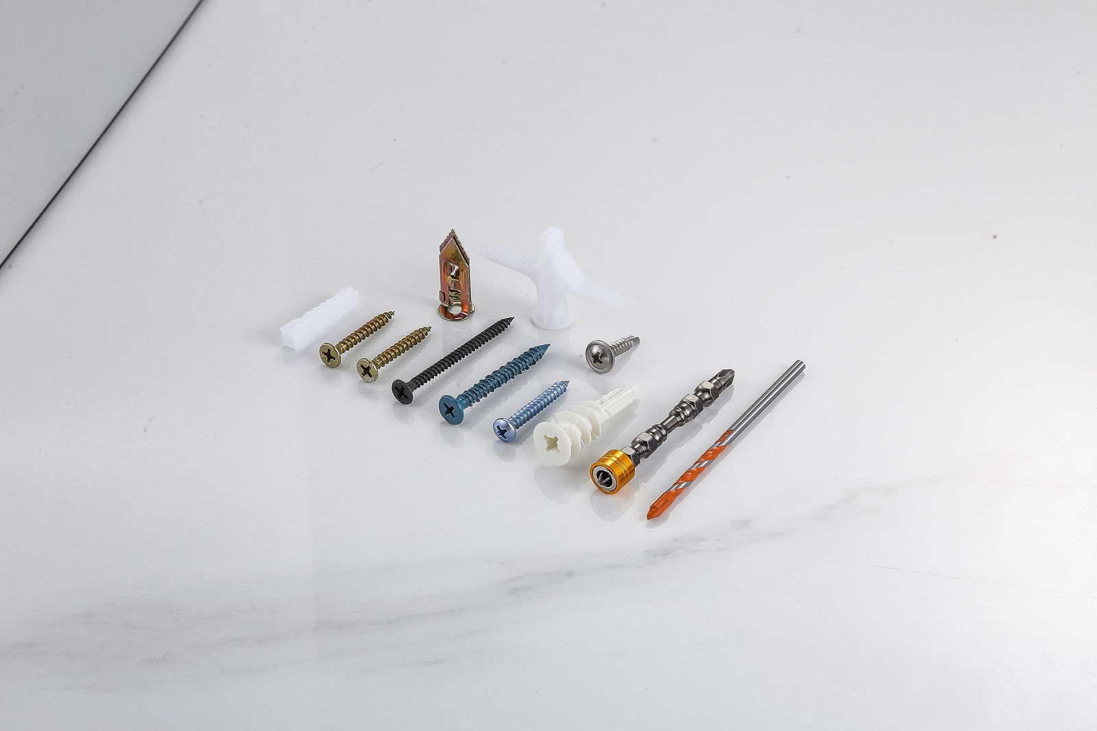 Multi-Purpose Wall Anchor Set 367PCS, Drywall Anchor kit-for Alumin... Fast Ship