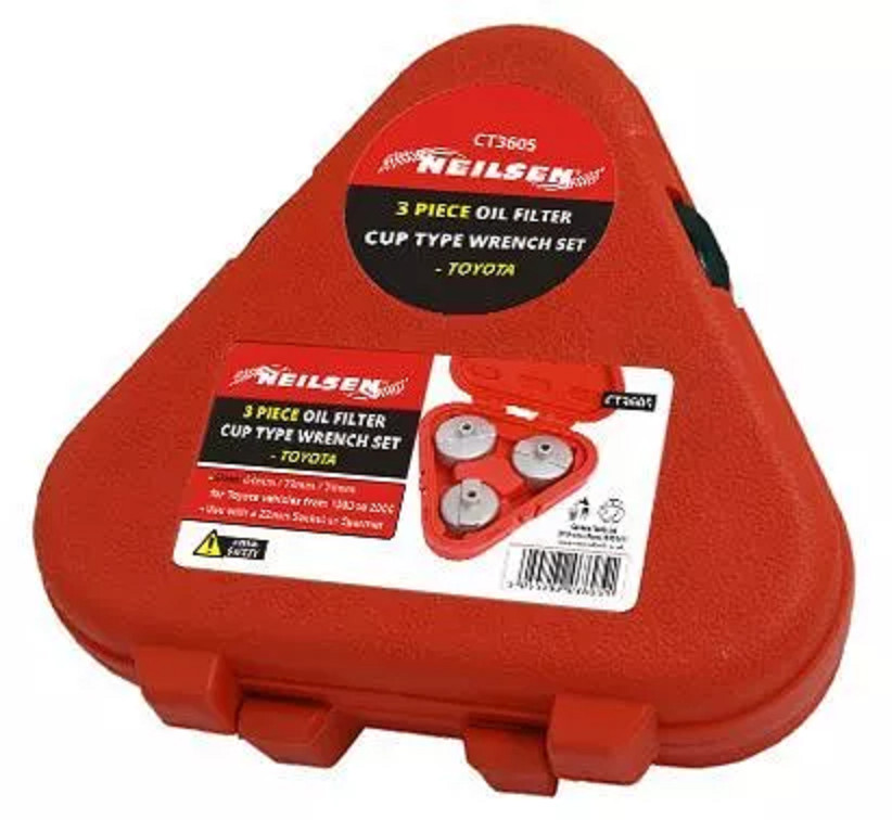 Toyota Oil Filter Wrench Removal Tool Set - 64mm, 73mm & 74mm Neilsen