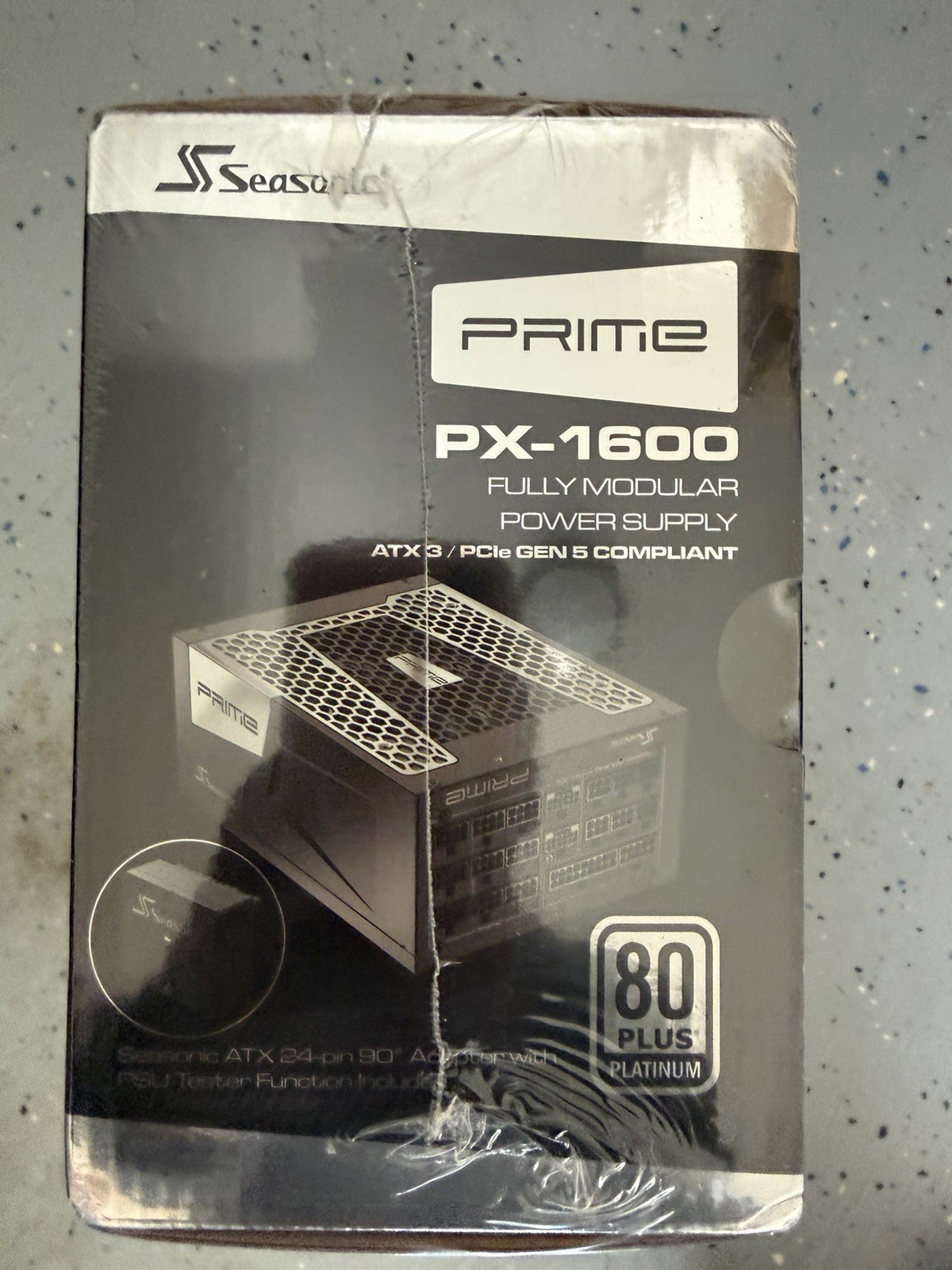 1600w Seasonic Prime PX-1600 ATX 3.1 80+ Platinum Fully Modular Power Supply