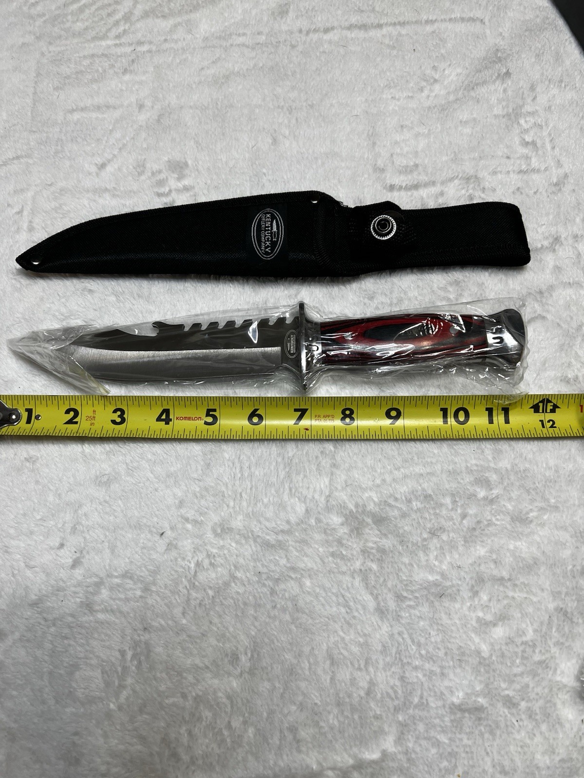 Hunting Knife USA Steel Blade Metal Handle Tactical Kentucky New Heavy Duty Nice