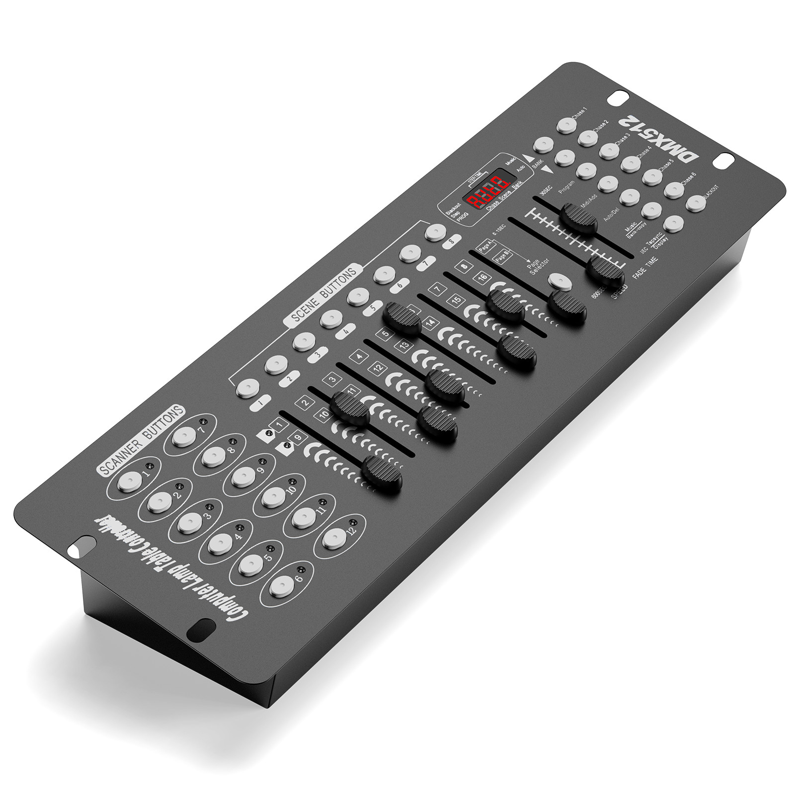 40CH / 192 Channels DMX Stage Lighting Controller Wireless Control Console Disco