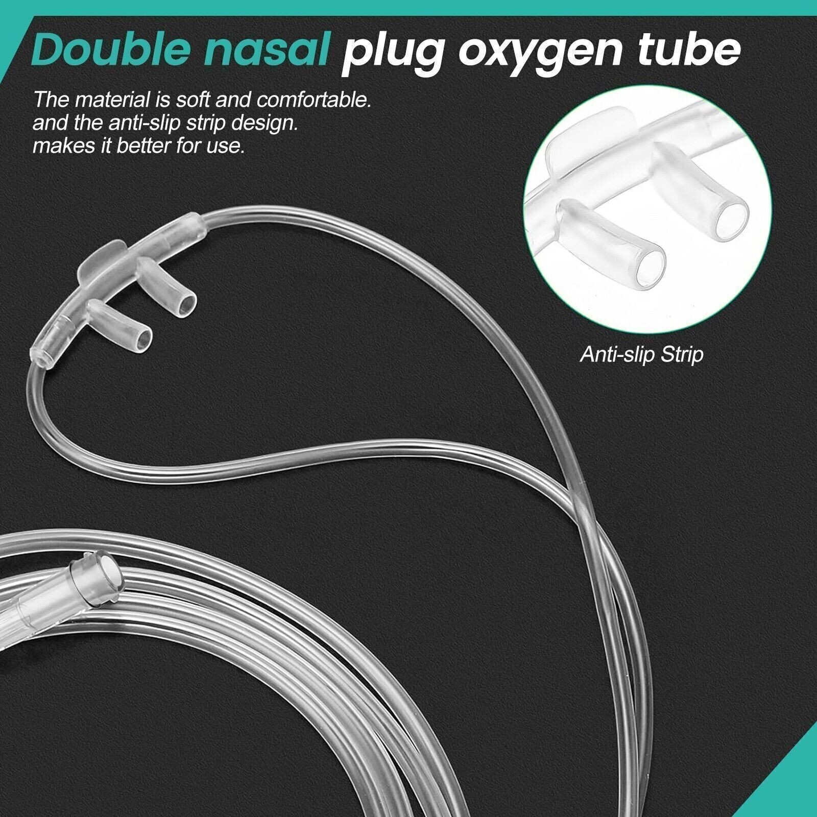 7/16/25 Ft Nasal Cannula Nasal Oxygen Tube Oxygen Tubing Oxygen Cannula Reusable