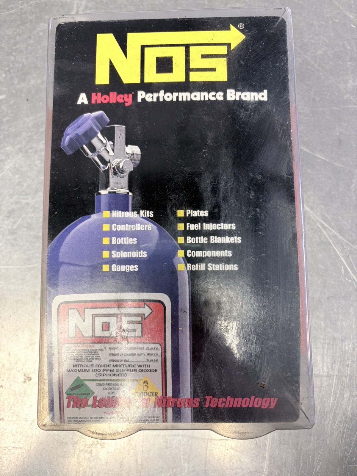 NOS 14164NOS Nitrous Bottle Heater for 10 & 15 lb Bottle 12 Volt DC w Thermostat