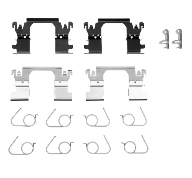 For Nissan Rogue 2014-2020 HWK752 Front Disc Brake Hardware Kit