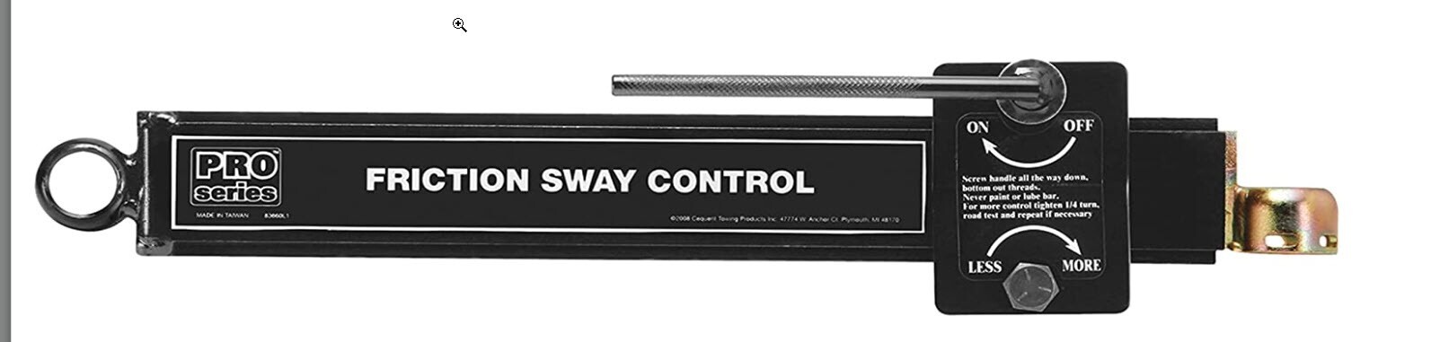 Trailer Hitch - Reese 83660 Friction Sway Control
