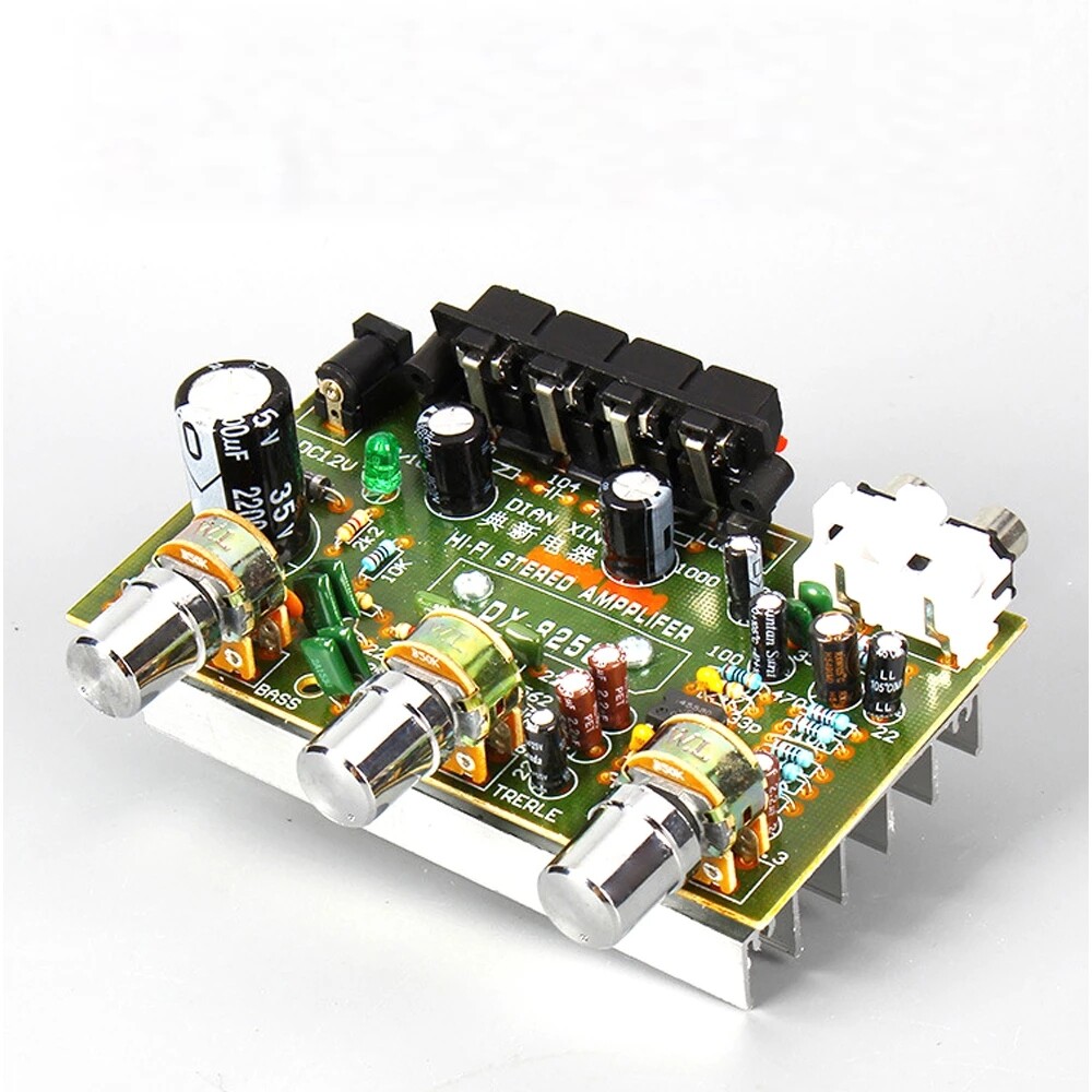 DX-8250 12V Car Computer Speaker Bookshelf DIY Power Amplifier Finished Board