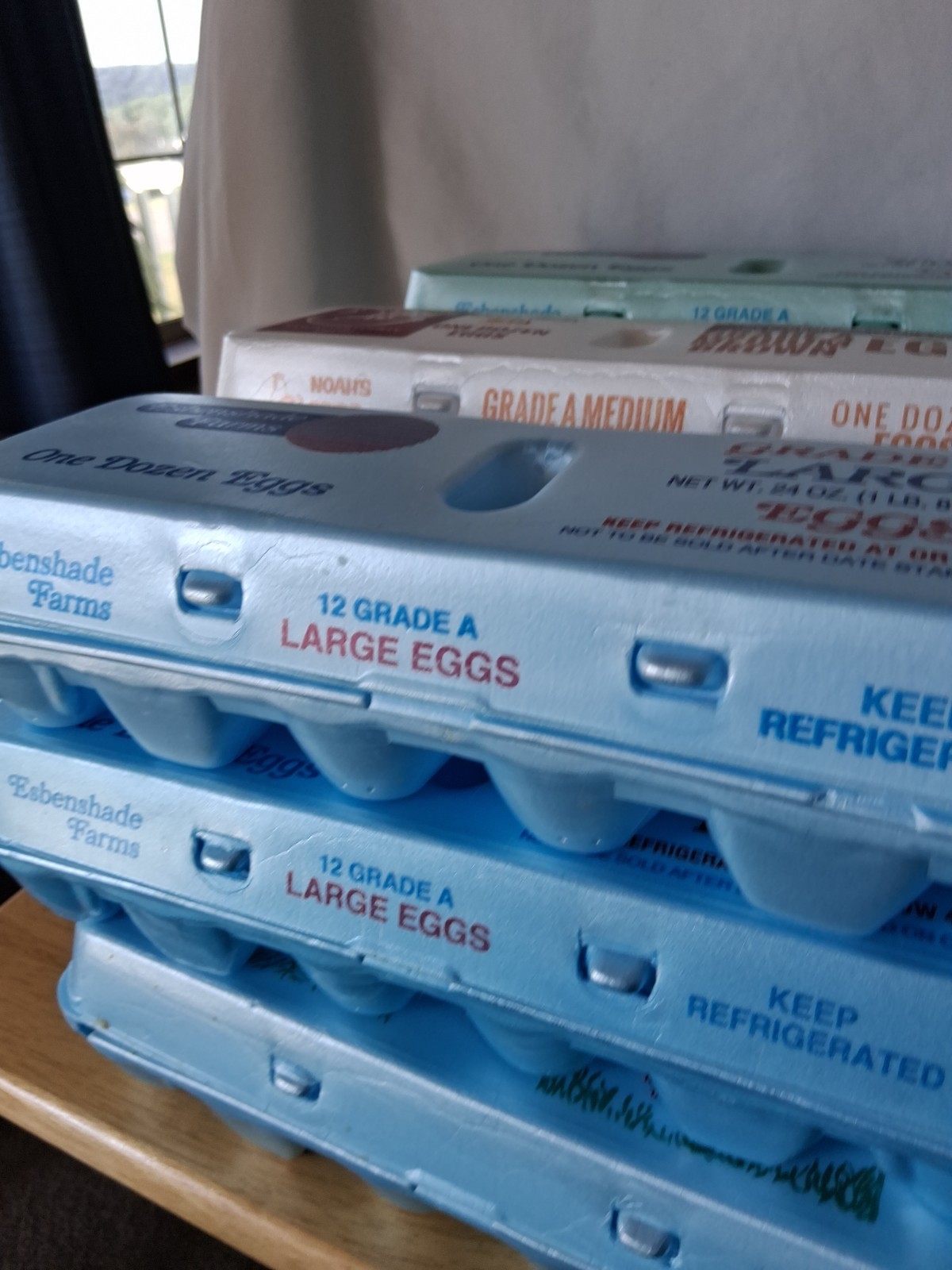 Assorted Egg Cartons