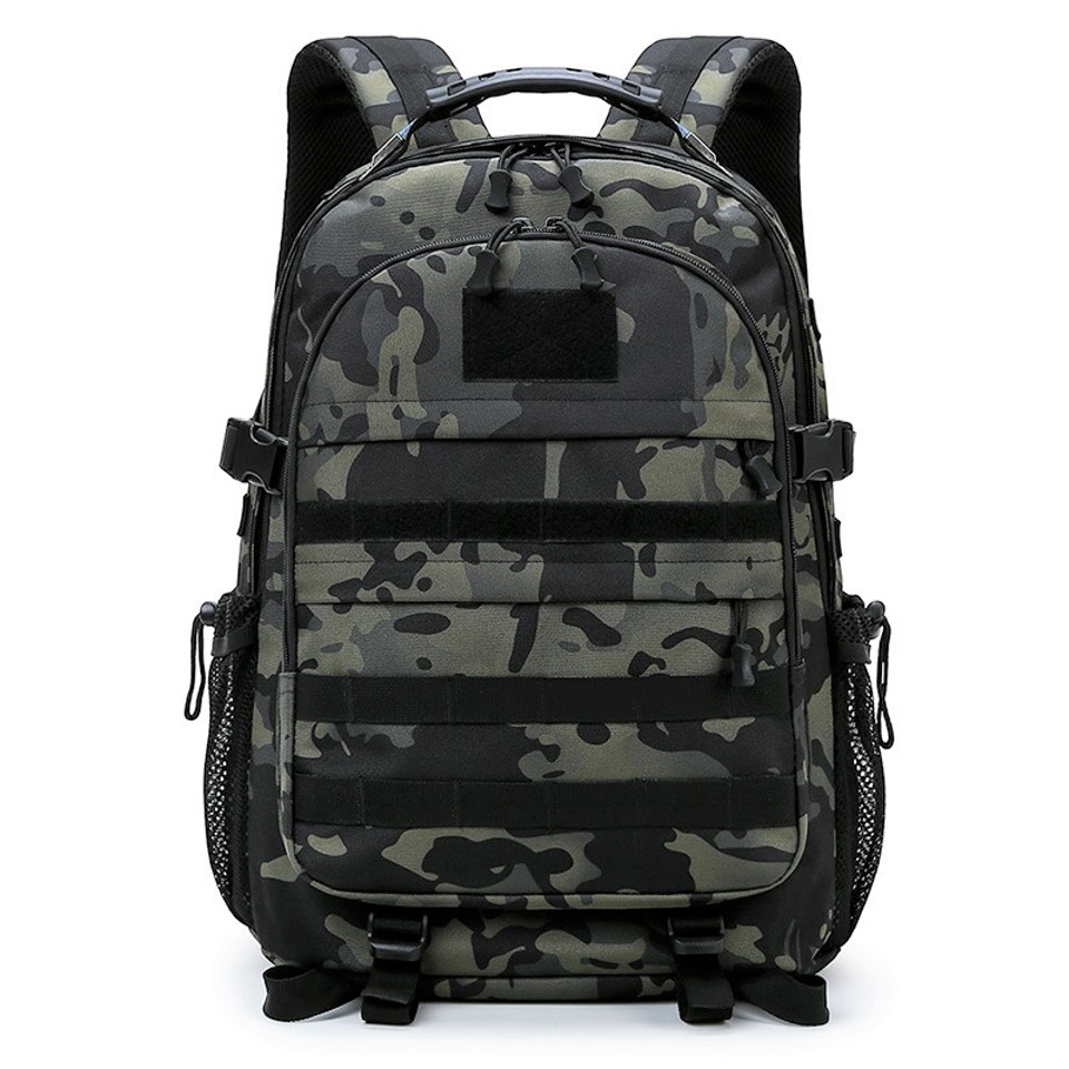 Black Camo Backpack for School and Travel