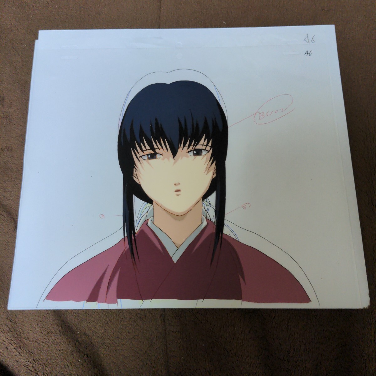 Rurouni Kenshin Yukishiro Tomoe Original Anime Cel Studio Deen Samurai X JAPAN