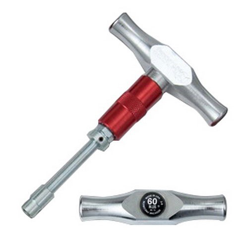Seekonk 2S Torque Wrench 5/16in 60 in-lb T-Handle Red Sleeve