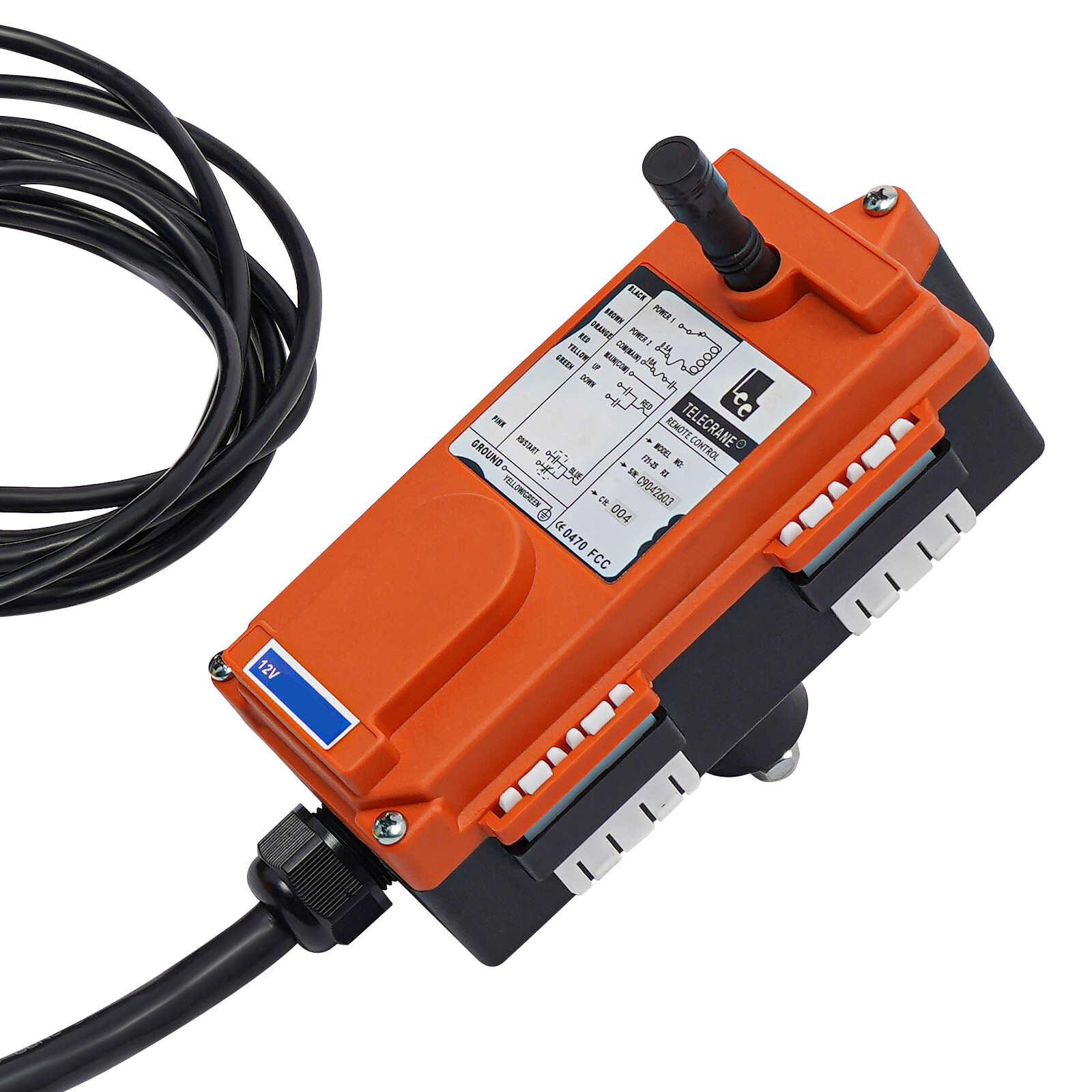 8 Quart Double Acting Hydraulic Pump 12V DC Dump Trailer Power Unit Wireless R/C