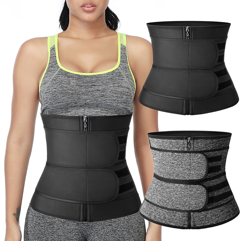 Neoprene Sweat Waist Trainer Corset for Women Men Trimmer Body Shaper Wrap Belts