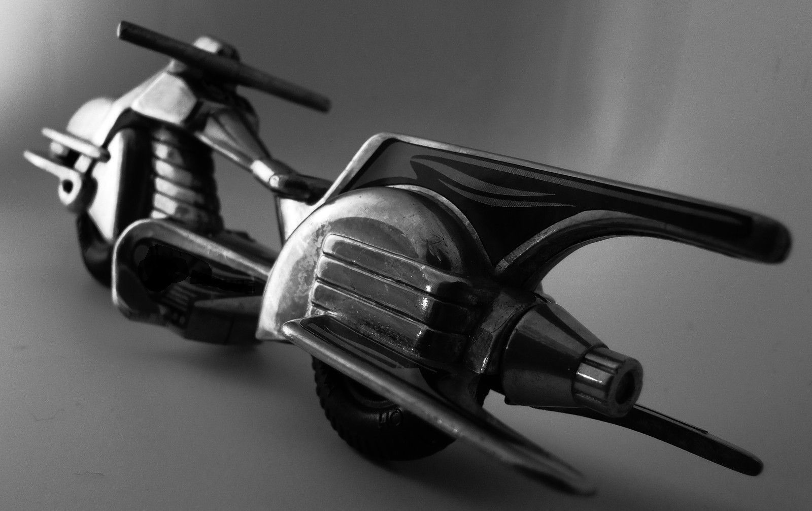 Jet Rocket Space Bike SpaceCraft Ship Motorcyle Cast Aluminium Built Metal Model