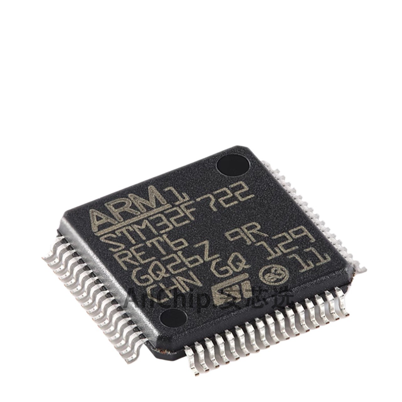 10 Piece Set Stm32f722ret6 LQFP-64 Arm Cortex-M7 32-Bit Microcontroller MCU