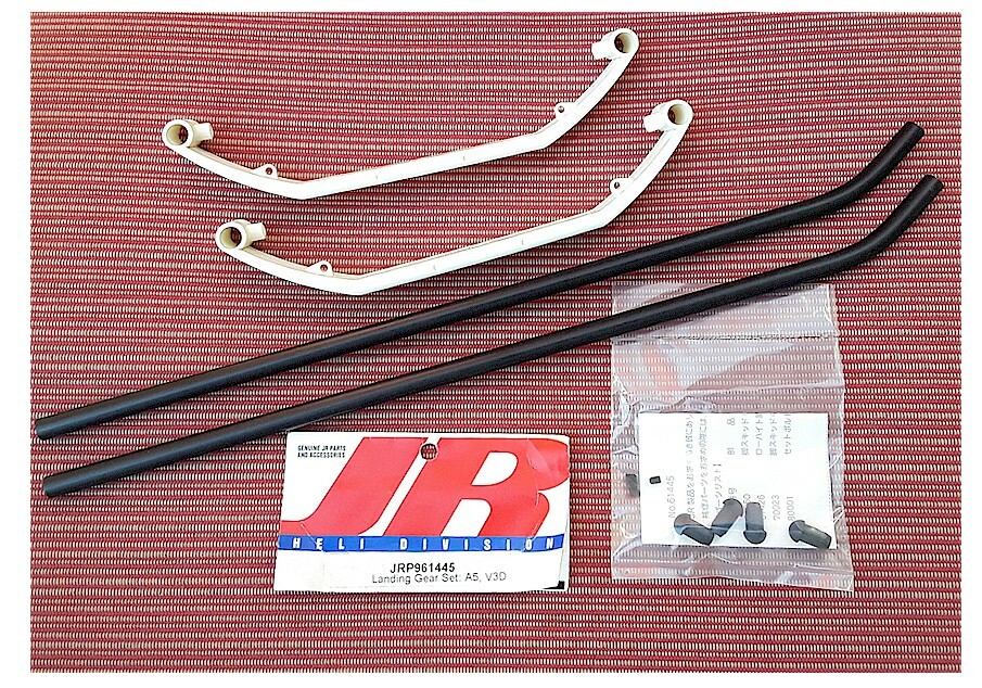Vintage RC JR Helicopter JRP961445 61445 Landing Gear Set Vibe 50 E8 Airskipper