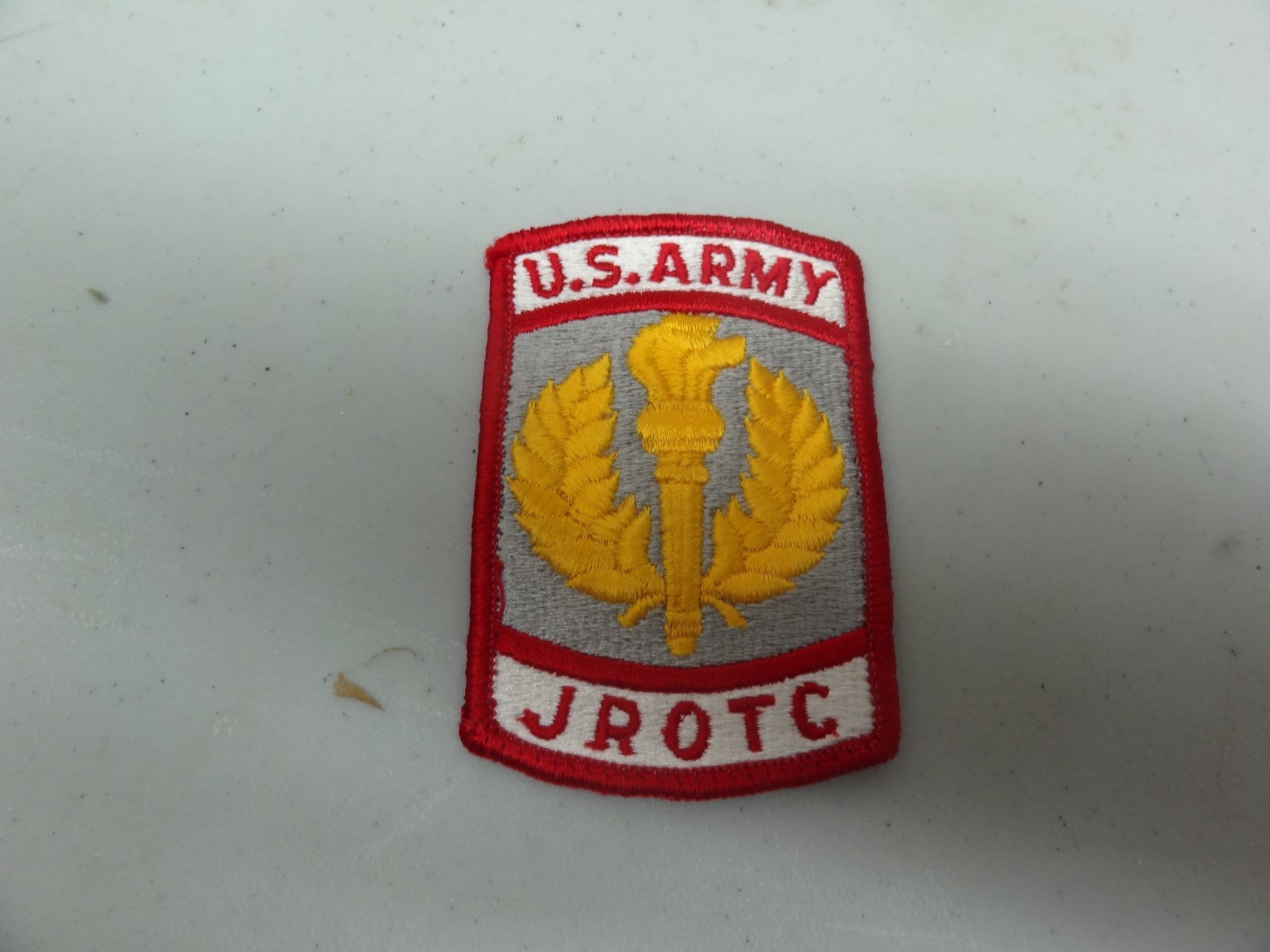 US MILITARY INSIGNIA  PATCH US ARMY JROTC JUNIOR RESERVE OFFICER TRAINING CORPS