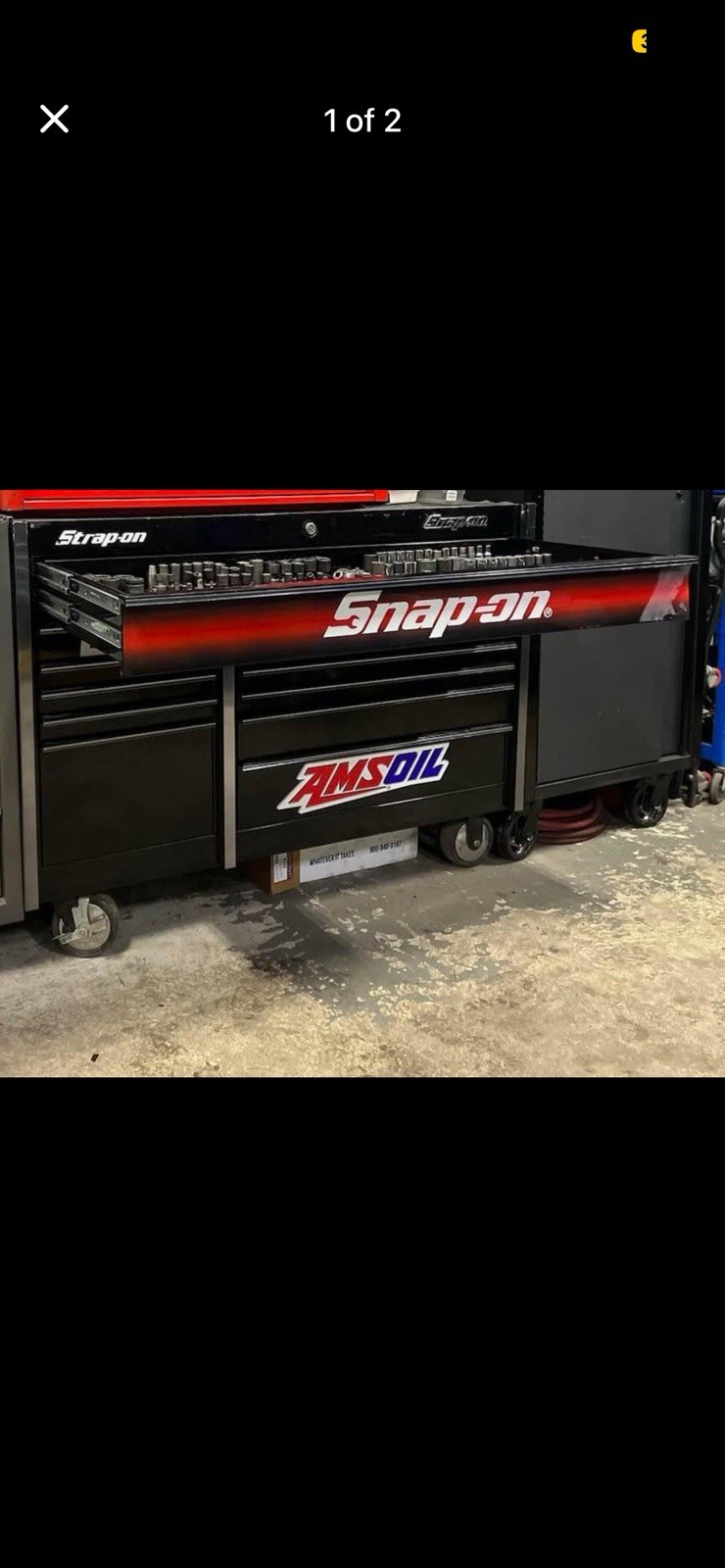 Snap on Masters Series Roll Cab Black Toolbox