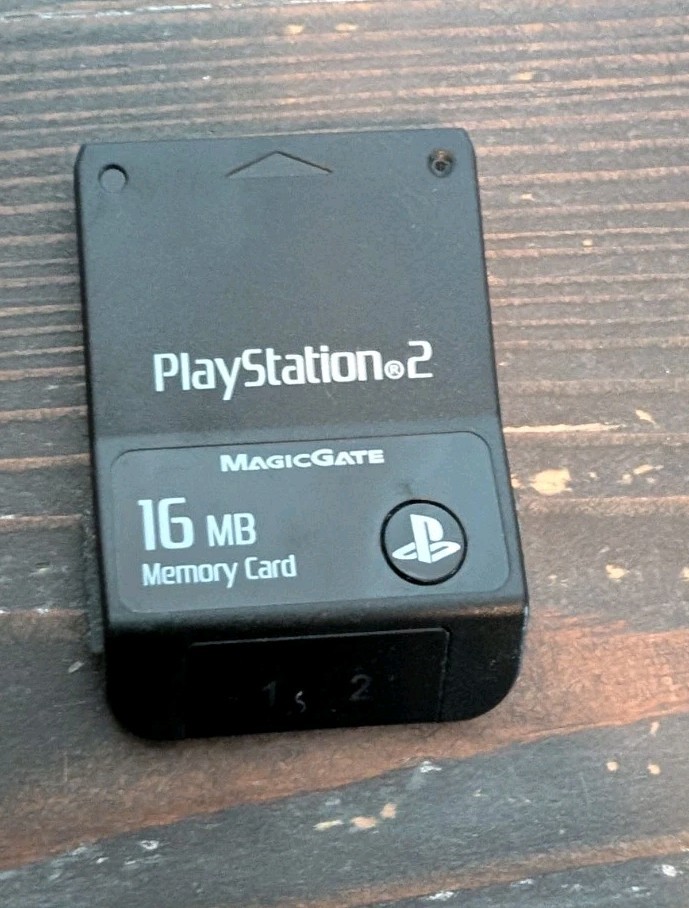 KATANA Black Playstation 2 PS2 MagicGate KT2M-1601 16MB Memory Card
