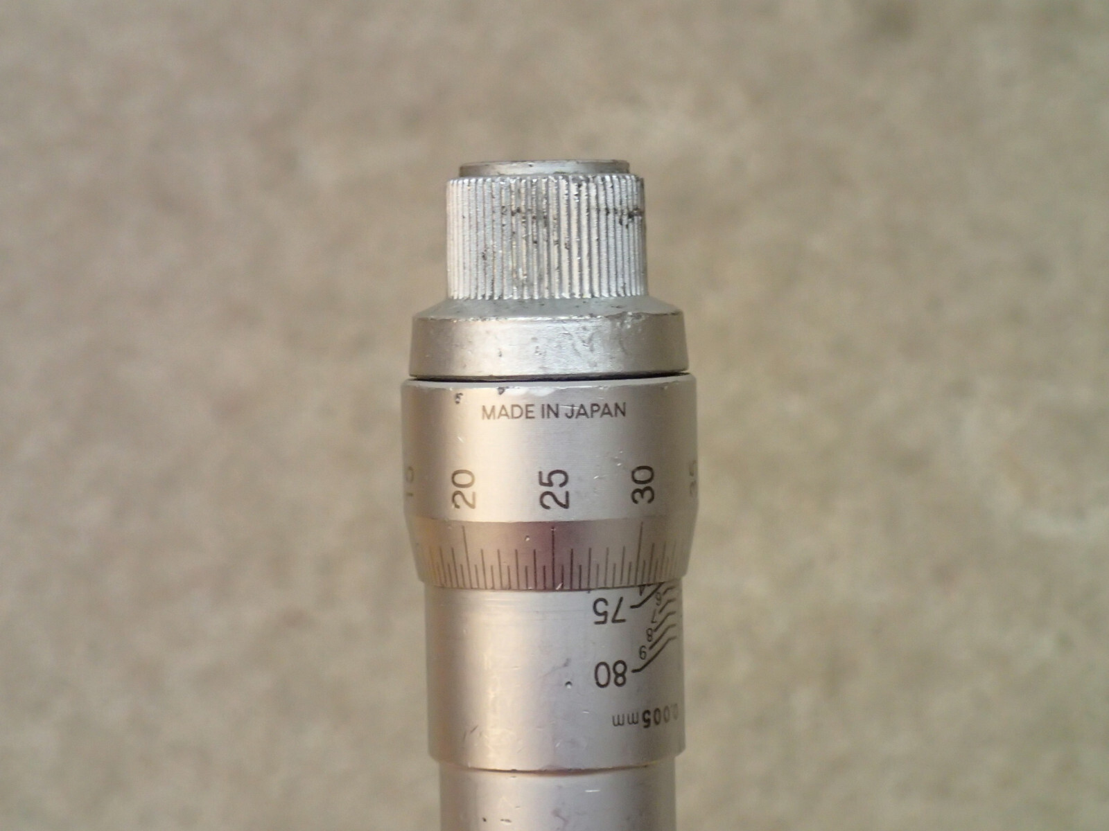 Mitutoyo Holtest 70-80mm Inside Micrometer Bore Gauge Rough Not Working Project