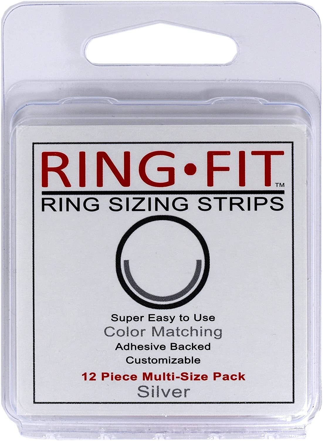 THE ORIGINAL Ring-Fit Sizing Strips by PGC, Inc - Ring Guard / Ring Size Reducer
