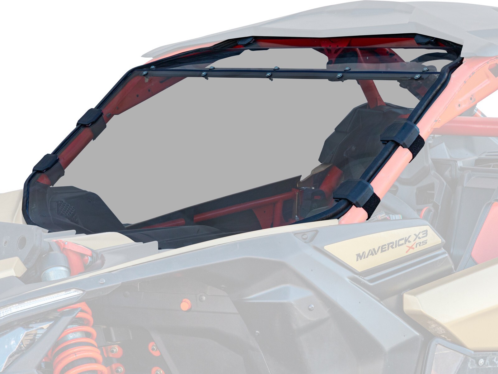 SuperATV Full Windshield for Can-Am Maverick X3 without Intrusion Bars - Light