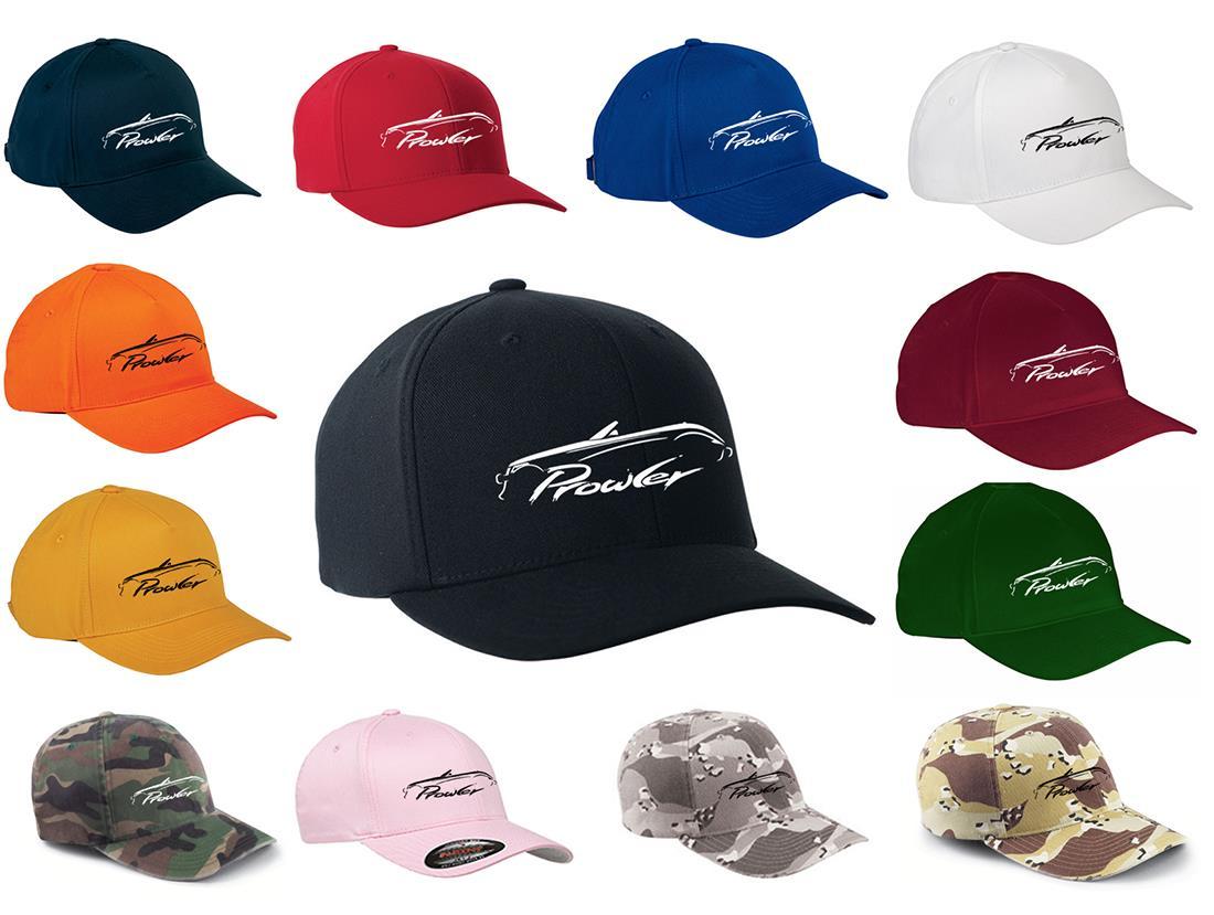 Plymouth Prowler Sports Car Classic Color Outline Design Hat Cap NEW