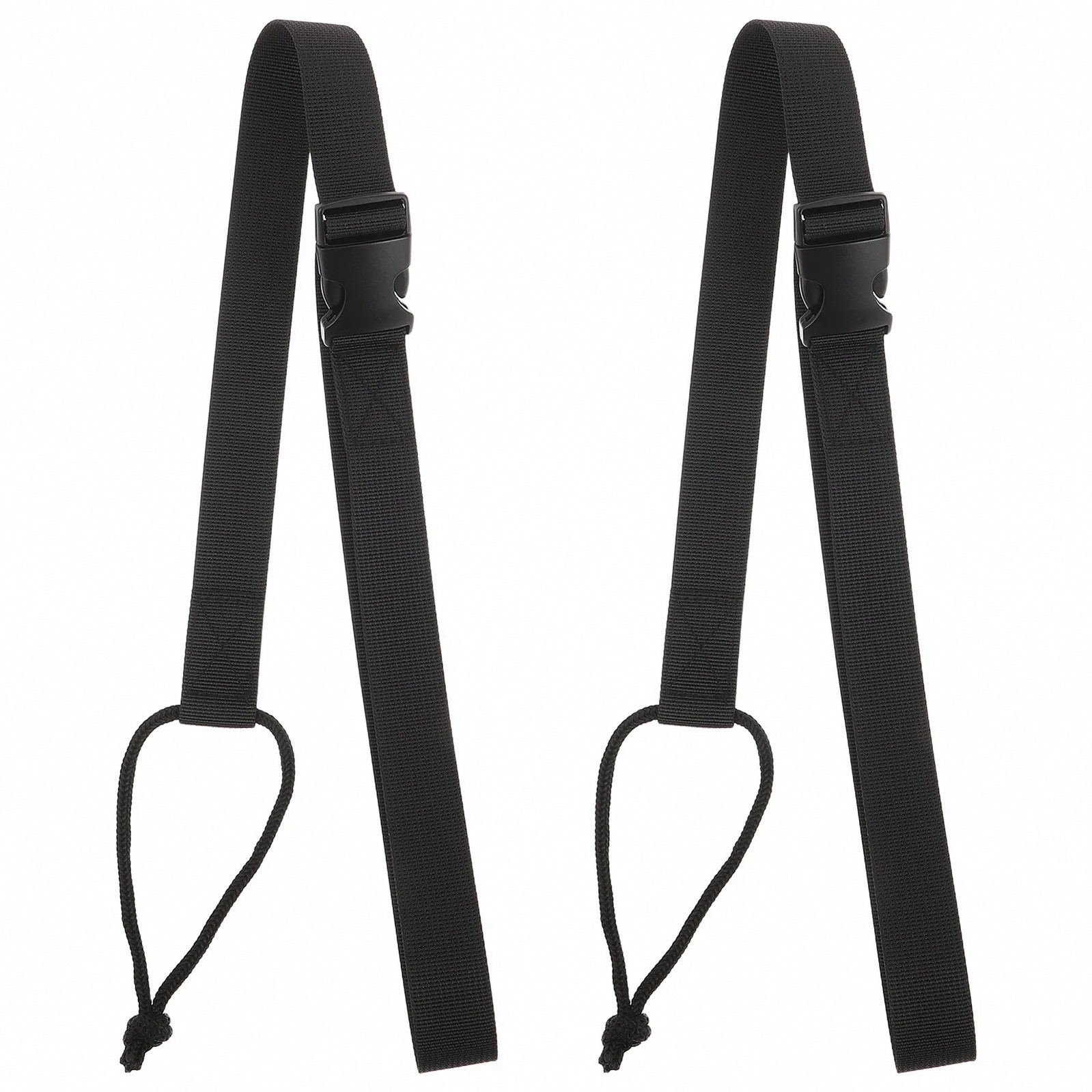 2Pcs Adjustable Snowboard Leashes for Beginners Universal Safety Binding