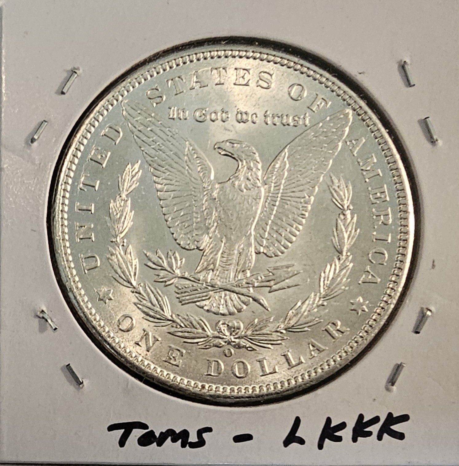 1900-O, U.S. MORGAN SILVER DOLLAR, UNCIRCULATED