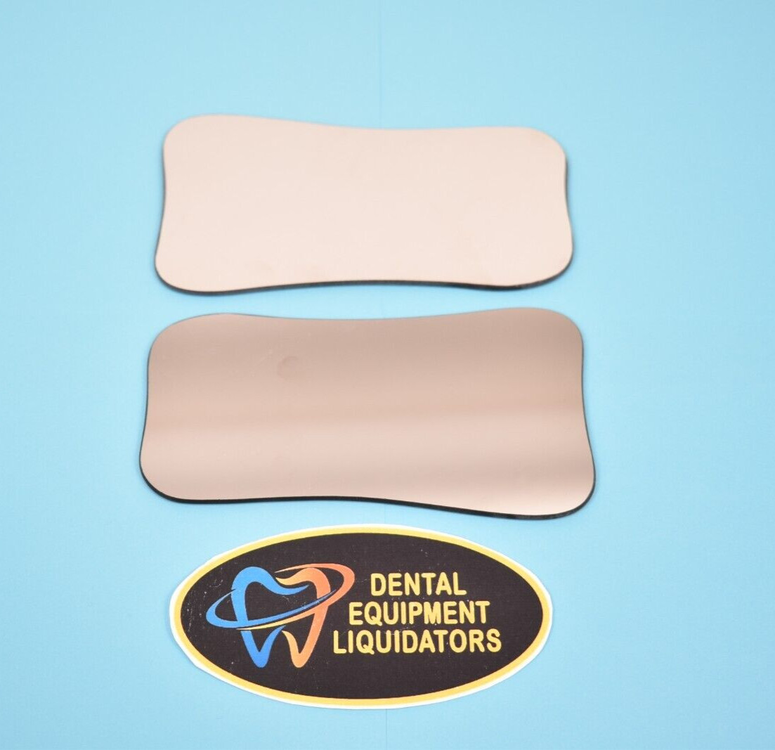 Dental X-Ray Photo Mirror Intraoral Occlusal Double Sided Large - SET OF 2