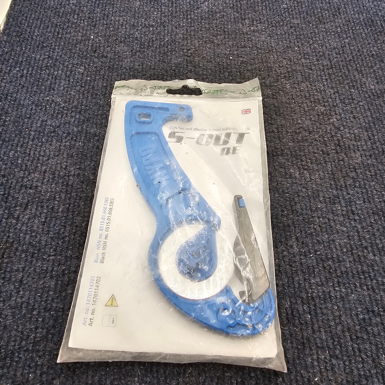 S-CUT QE Special Cutting Tool Roller Knife Emergency Rescue All Around