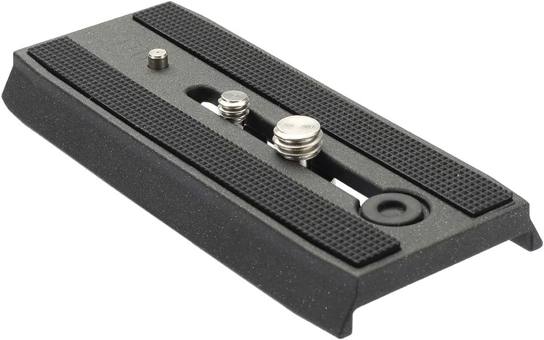 Universal Sliding Quick Release Plate Replacement Camera Mount with 1/4 Inch and